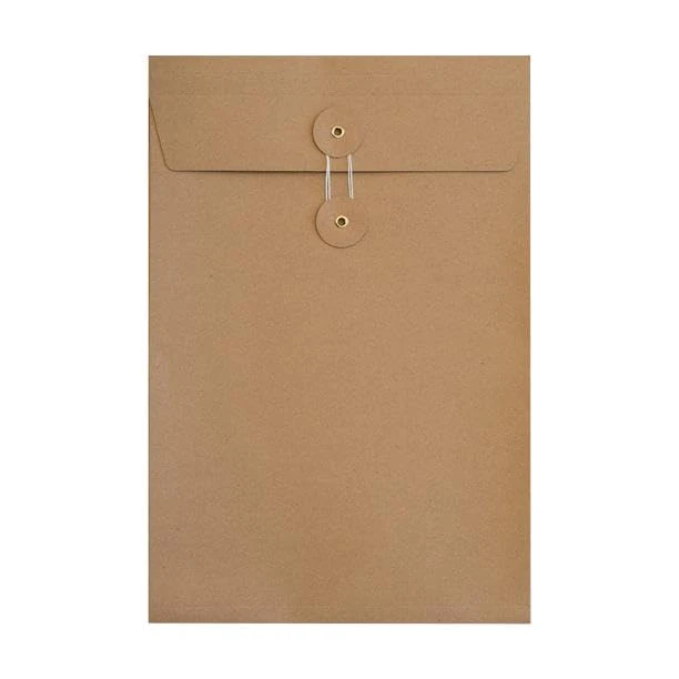 Blake Purely Everyday - Manilla String and Washer Envelopes C5 (229 x 162mm) - Pack of 100 Qty - Premium Quality 180 GSM - Manilla Envelopes with String Tie - Office & Business Supplies (STWSW229G)