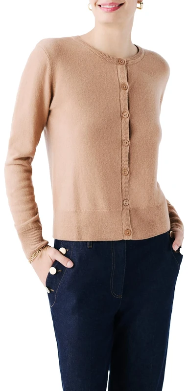 Caroll Women's 242k-mcaroline Sweater, Camel, M