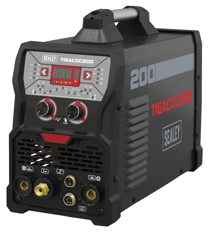Sealey TIG/MMA (Arc/Stick) AC/DC Pulse Inverter Welder 200A 230V - TIGACDC200