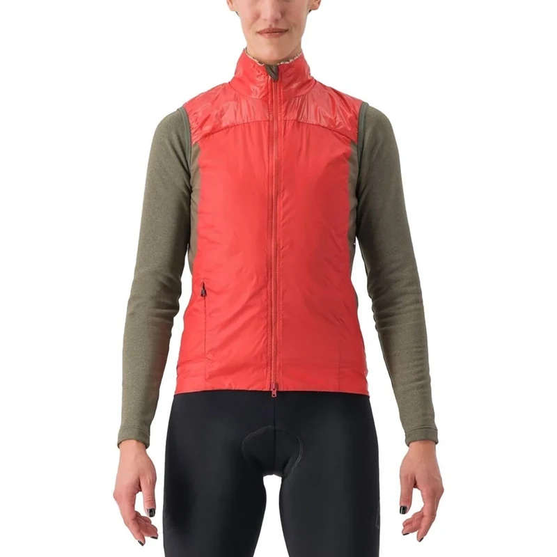CASTELLI Unlimited W Puffy Vest, Lightweight and Insulating, Wind and Rain Resistant, Ideal for Workouts and Outdoors