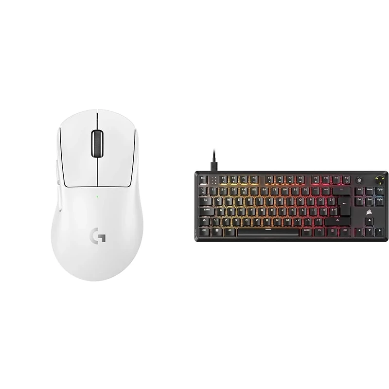Logitech G PRO X & CORSAIR K70 CORE TKL RGB Tenkeyless