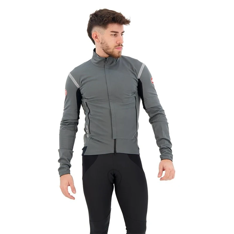 CASTELLI Perfetto RoS2 Co. Men's/Women's Cycling Jacket, Waterproof and Breathable, Protection from Rain and Cold, High Performance