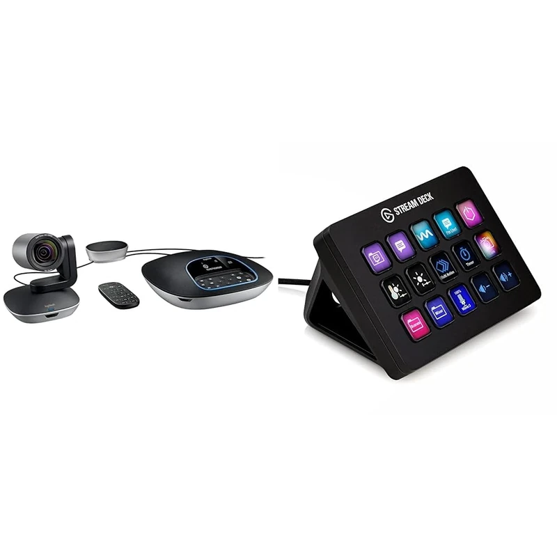Logitech Group Video Conferencing & Elgato Stream Deck MK.2 – Studio