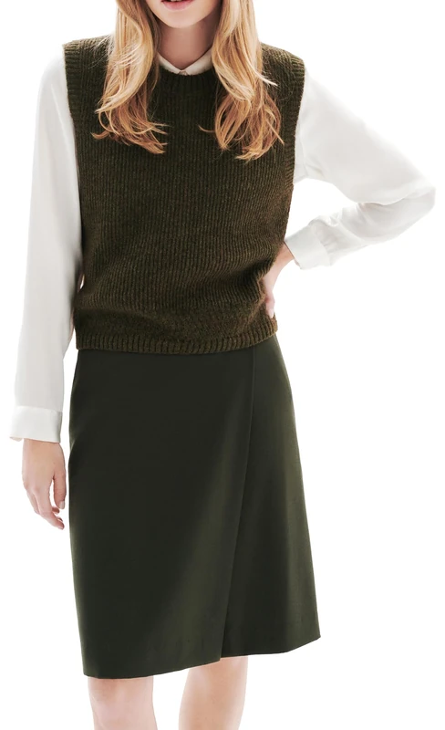 Caroll Women's 252k-mclaire Sweater, Beetle, XS