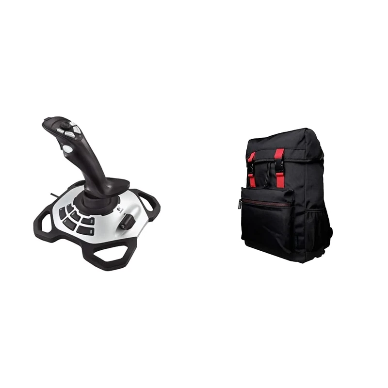 Logitech G Extreme 3D & Acer Nitro Multi gaming laptop backpack