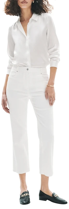 Caroll Women's Pk107-como Trouser, Ecru, 16 - Image 1