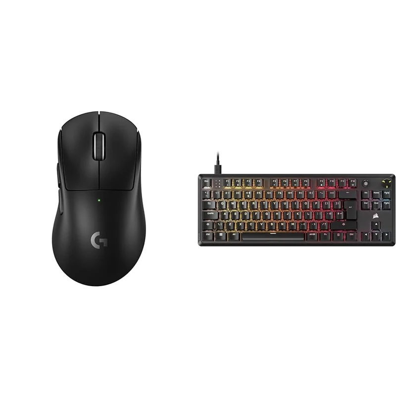 Logitech G PRO X & CORSAIR K70 CORE TKL RGB Tenkeyless
