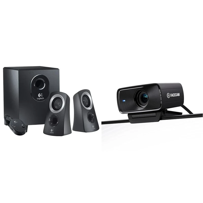 Logitech Z313 2.1 Multimedia & Elgato Facecam MK.2 – Premium Full