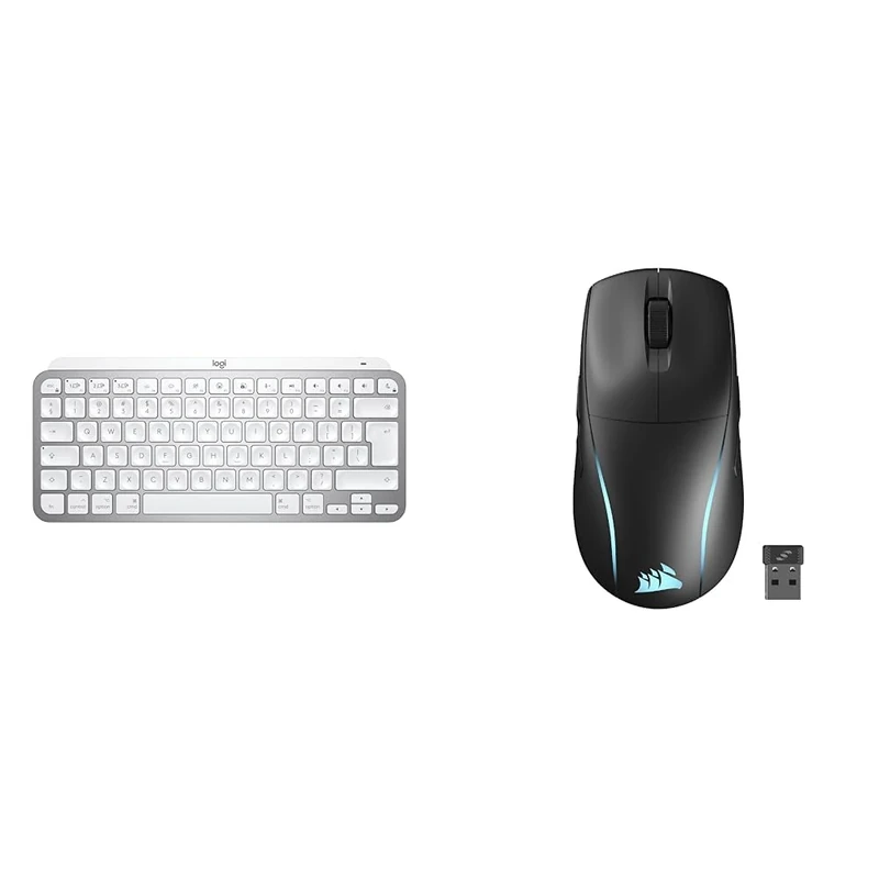 Logitech MX Keys Mini & Corsair M75 WIRELESS RGB Lightweight FPS
