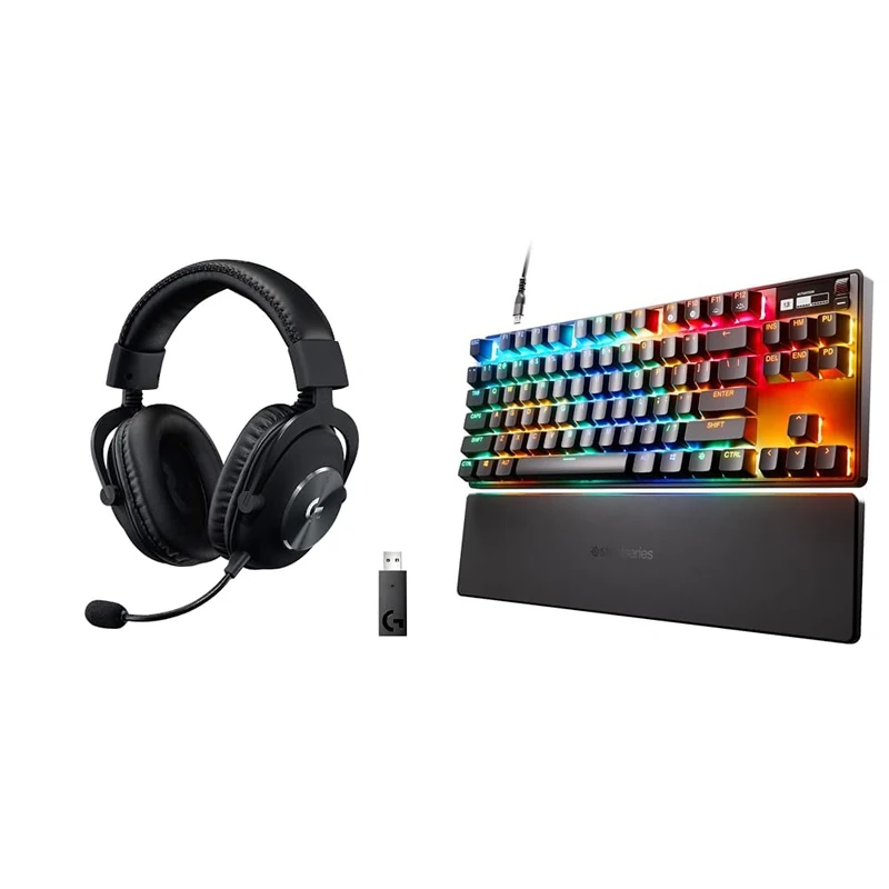 Logitech G PRO X & SteelSeries Apex Pro TKL - HyperMagnetic