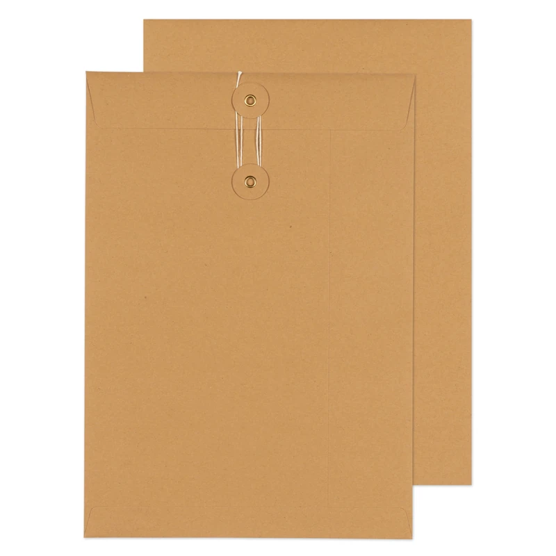 Blake Manilla String and Washer Envelopes C4 - Pack of 100