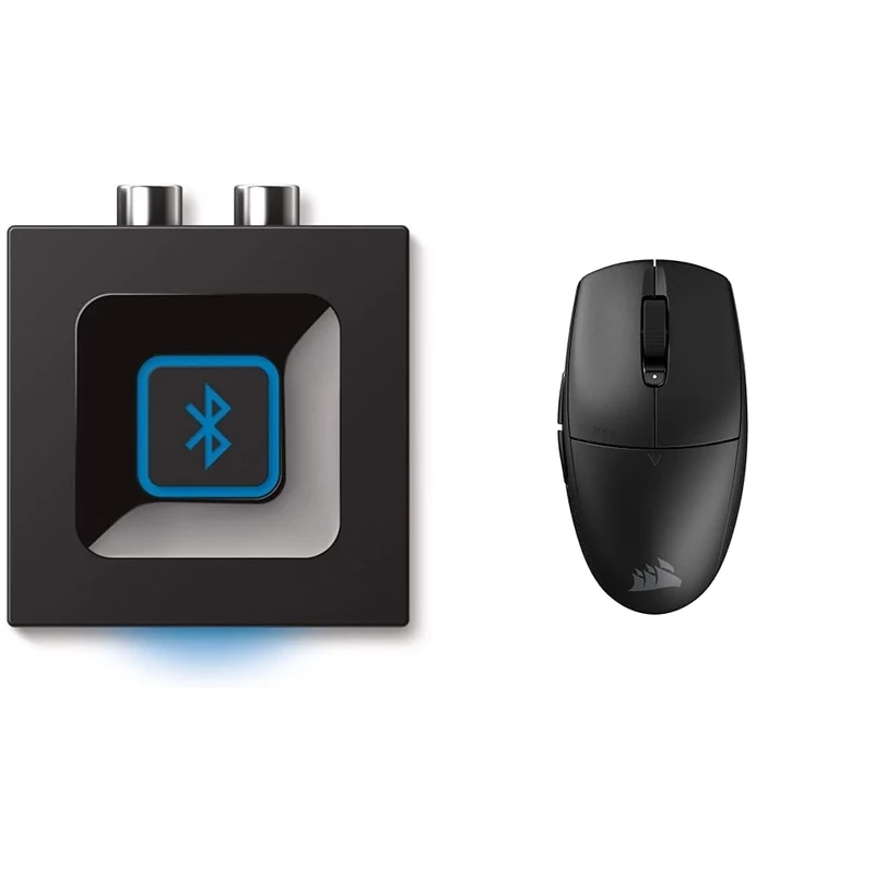 Logitech Wireless Bluetooth Audio & Corsair M55 WIRELESS Lightweight FPS Gaming