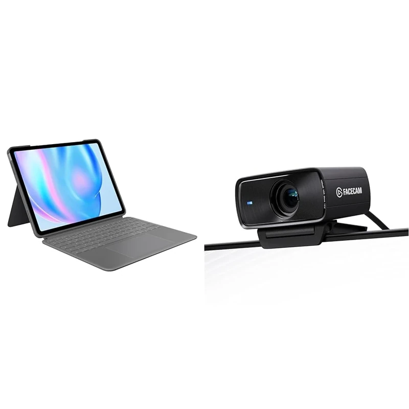 Logitech Combo Touch iPad & Elgato Facecam MK.2 – Premium Full