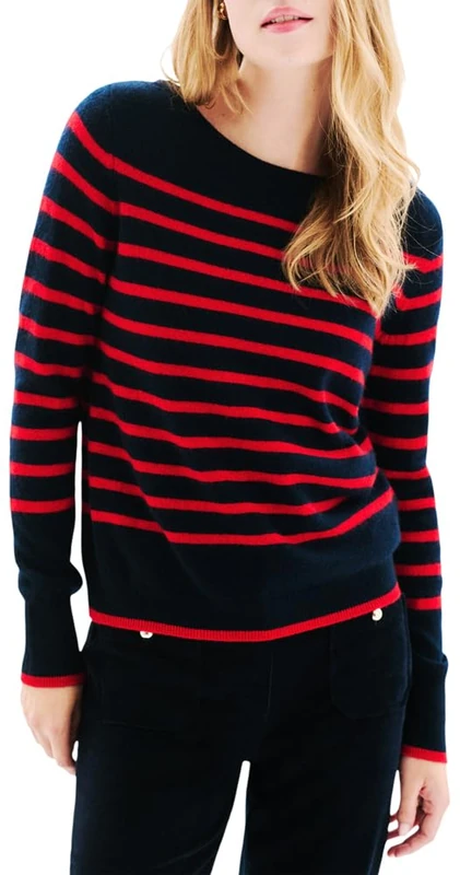 Caroll Women's 232k-mzoely Sweater, Sky Captain, M