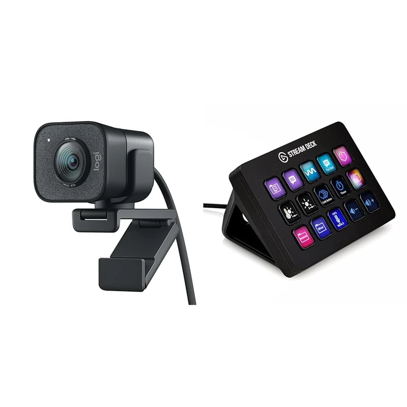 Logitech StreamCam & Elgato Stream Deck MK.2 – Studio