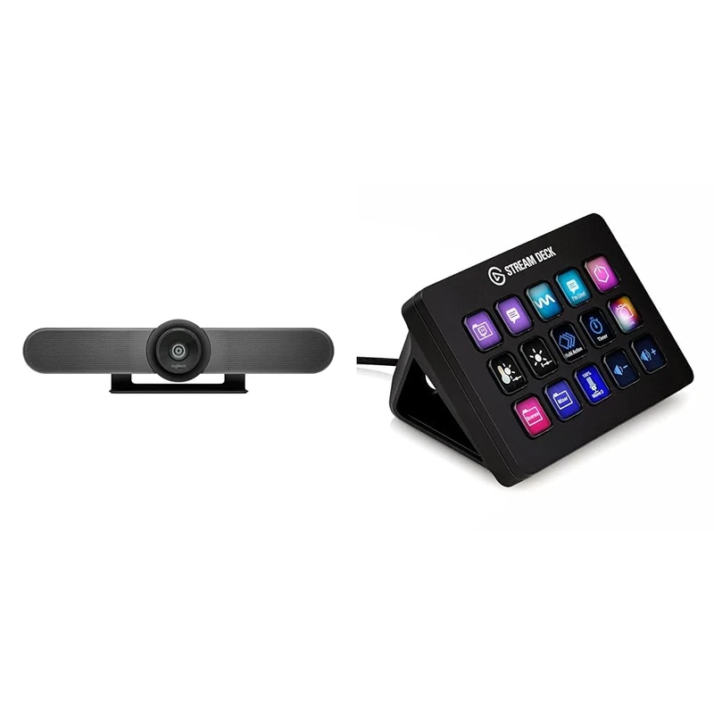 Logitech MeetUp Video Conferencing & Elgato Stream Deck MK.2 – Studio