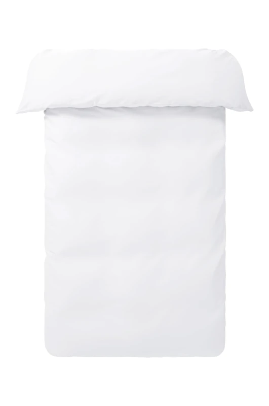 Jotex Zack Satin Duvet Cover Exclusive Satin Made from Organic Cotton GOTS Certified Duvet Cover - White 200 x 220 cm - Image 1