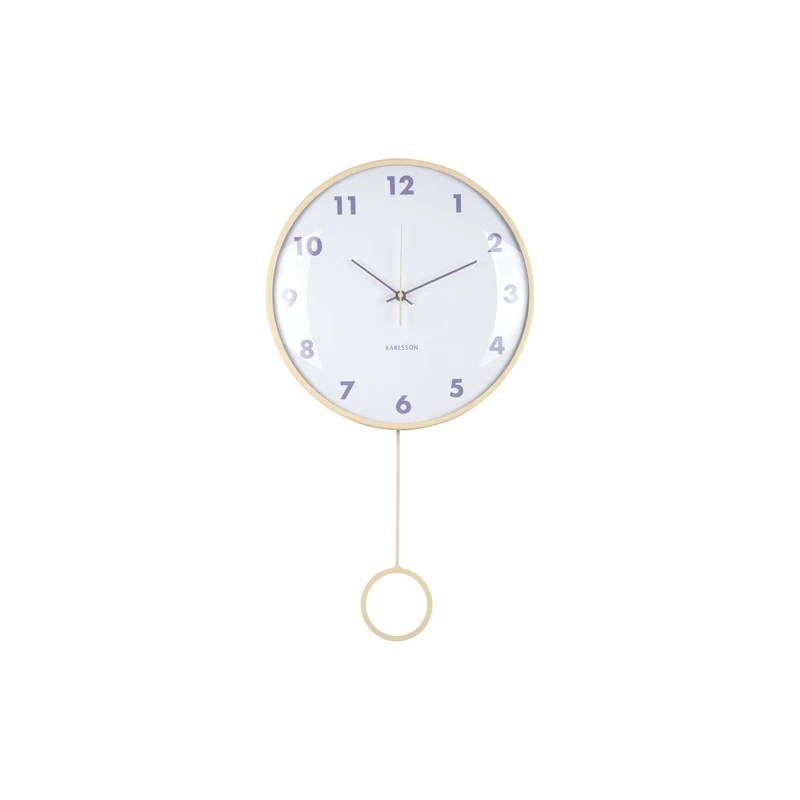 Karlsson Cheeky Dome Pendulum Wall Clock