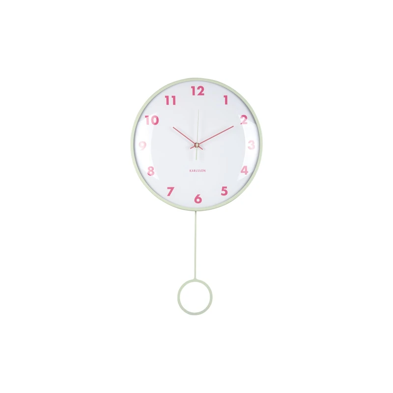 Karlsson Cheeky Dome Pendulum Wall Clock