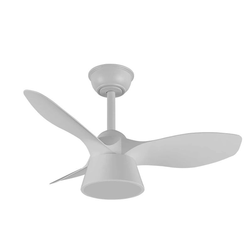 Levitantes White Fan 36W 2680LM 3 Blades 31/46 x 82 x 82 cm, Adjustable Temperature, Control