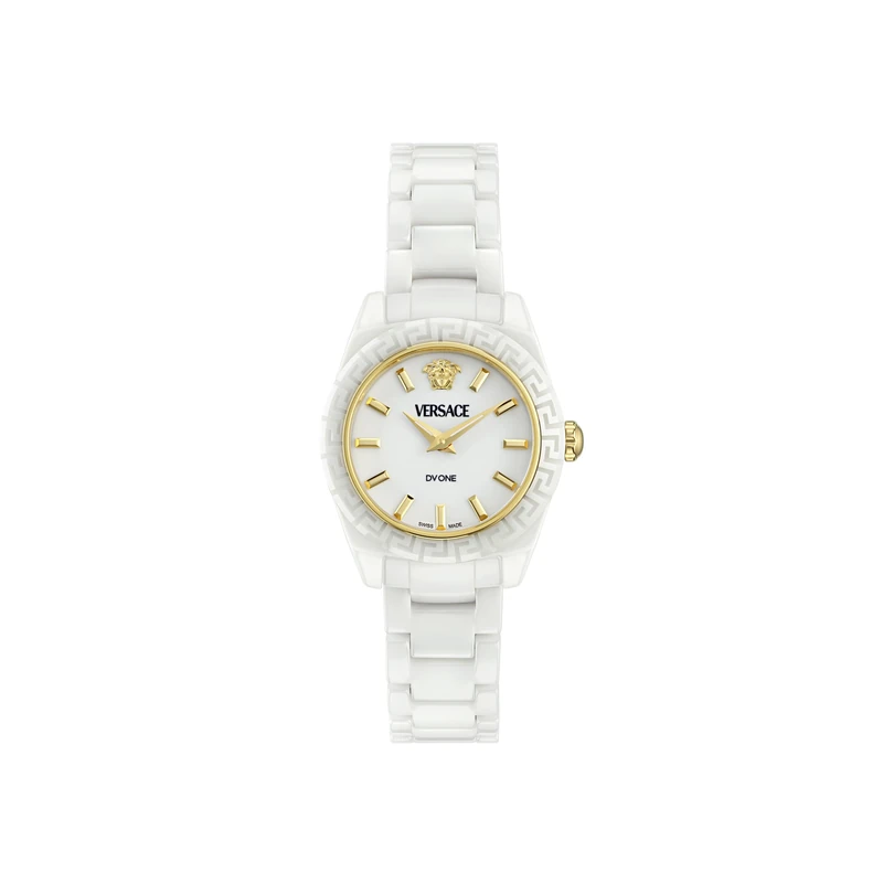 Versace Women Analogue Quartz Watch Dv One Mini Swiss Made - Image 1
