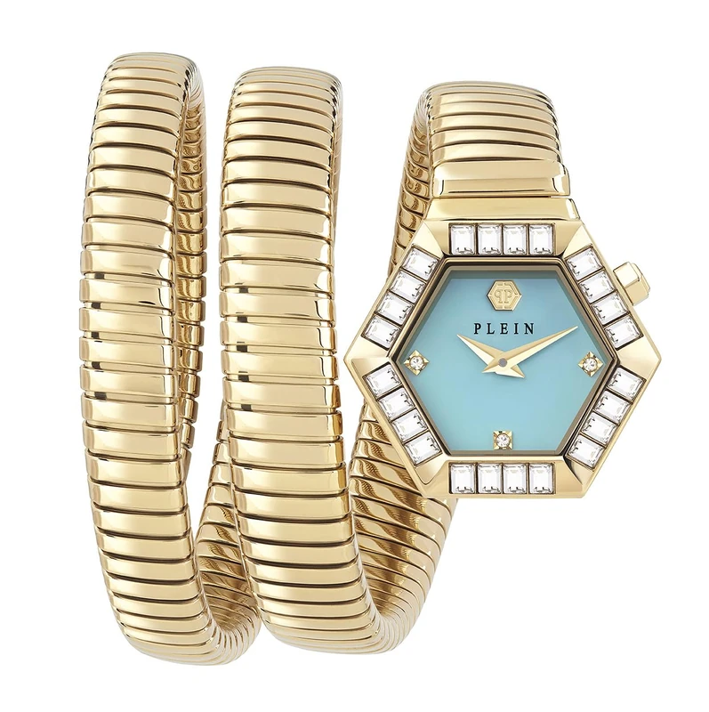 Philipp Plein Women's Analogue Quartz Watch with Stainless Steel Strap PWZAA0825