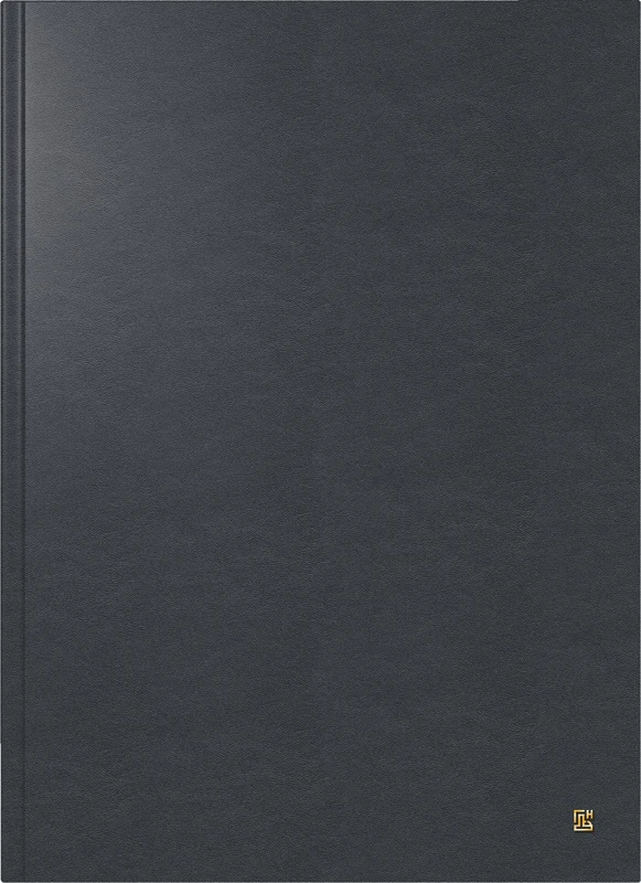 BRUNNEN Book Calendar Model 787 2026 | A4, Leather, Black