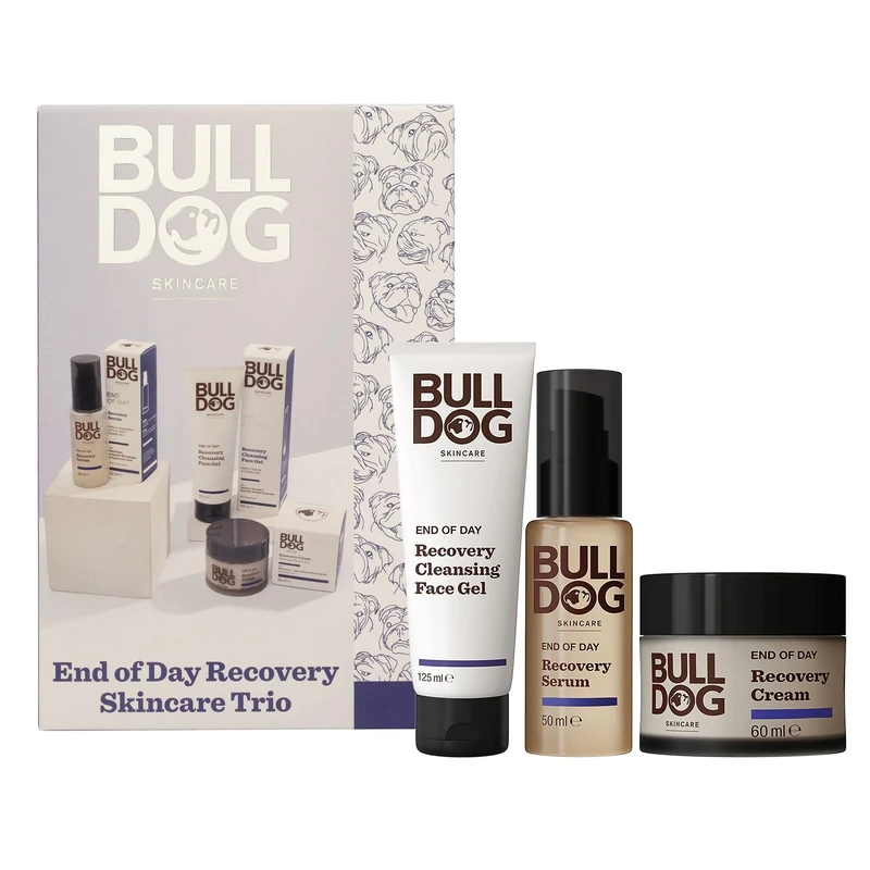 Bulldog Skincare - Men's Gift Set - Advanced End of Day Trio