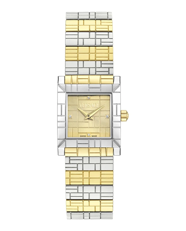 Versace Women's Analogue Swiss Quartz Watch with Stainless Steel Strap VE9B00424