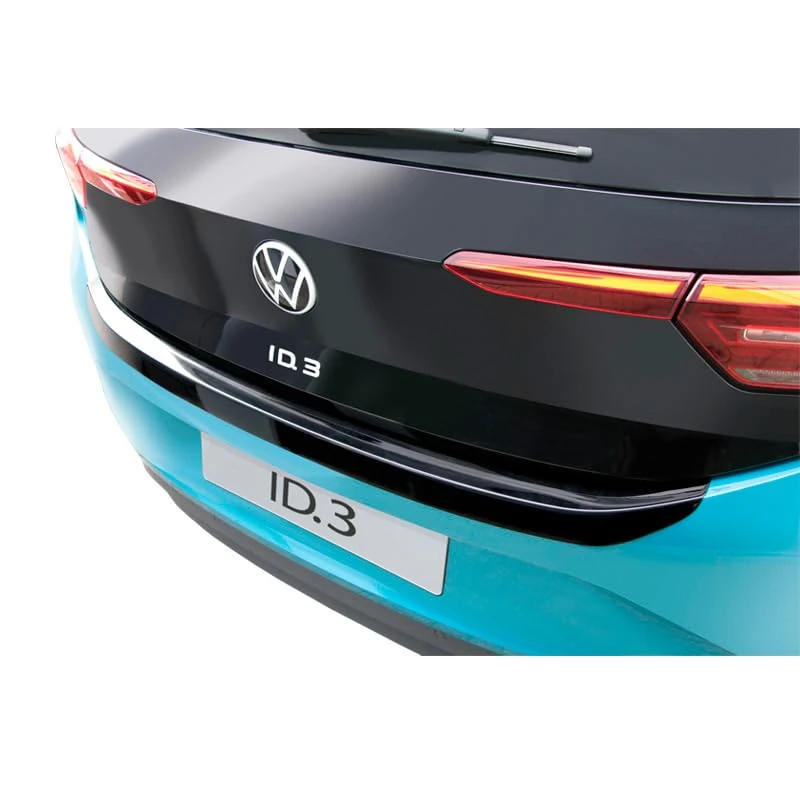 RGM ABS Rear bumper protector compatible with Opel Astra K 5-doors 10/2015-09/2021 excl. Turbo Gloss black