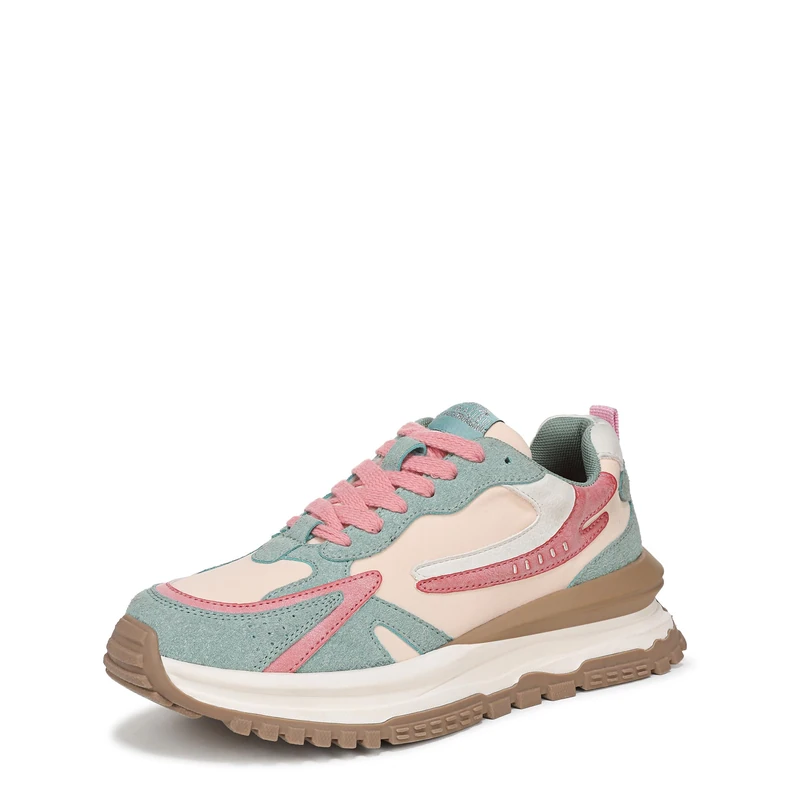 Blowfish Malibu Women's Sadie-Sun Lace Up Trainer, Black Multi, Medium Fit, UK 3