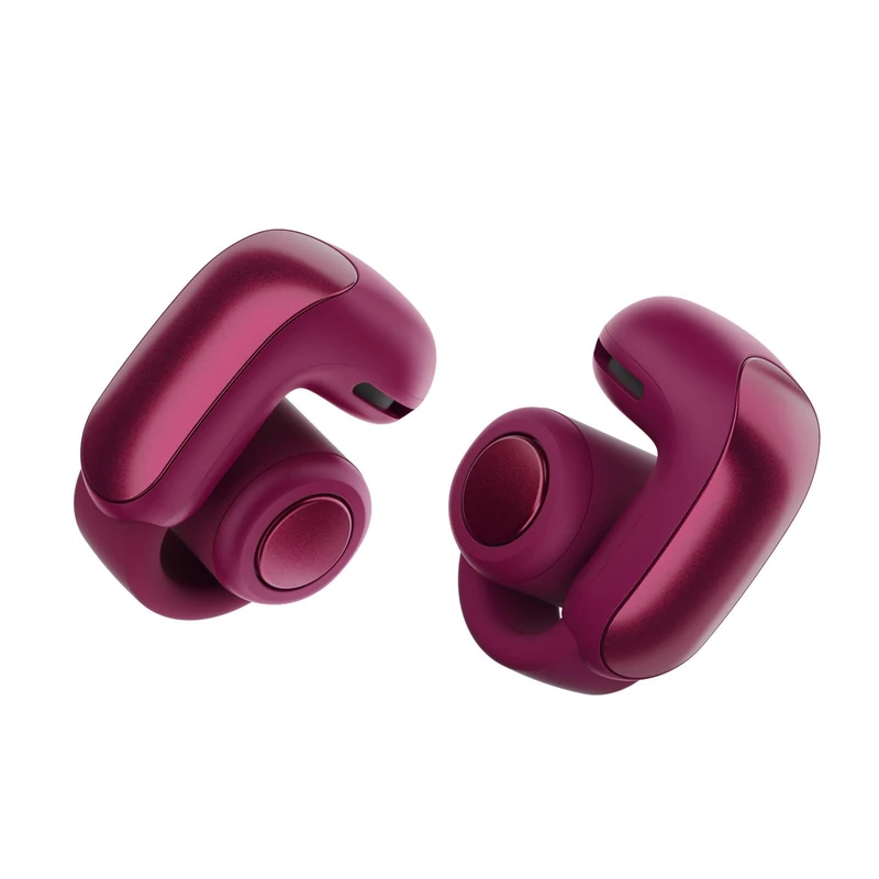 Bose Ultra Open Bluetooth Earbuds with OpenAudio Technology, Open Ear Wireless Earbuds, Up to 48 Hours of Battery Life, Deep Plum - Limited Edition