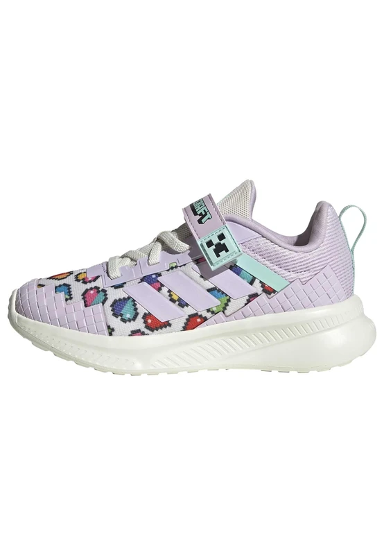 adidas Unisex Kids Minecraft Fortarun 4.0 Shoes Children, ice Lavender/ice Lavender/semi Flash Aqua, 11 UK Child