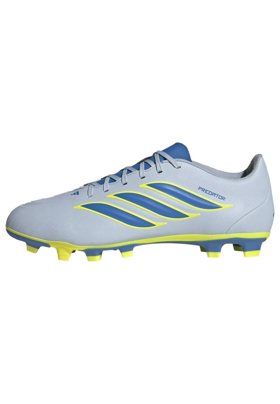 adidas Unisex Predator Club Firm Ground/Multi Ground Football Boots, Crystal Sky/ray Blue/Team Solar Yellow 2, 10.5 UK