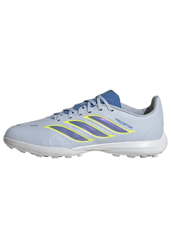 adidas Unisex League Turf Football Shoes Kids, Crystal Sky/ray Blue/Team Solar Yellow 2, 1 UK