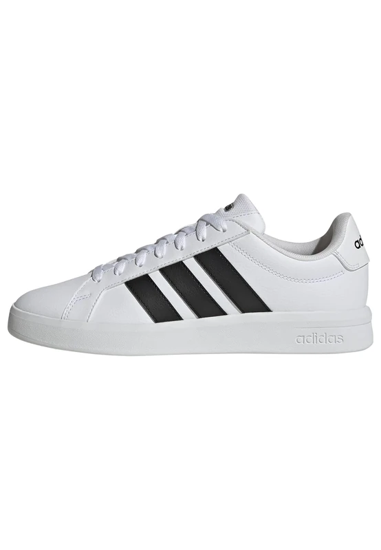 adidas Men's Grand Court Base 3.0 Shoes, FTWR White/core Black/FTWR White, 10 UK