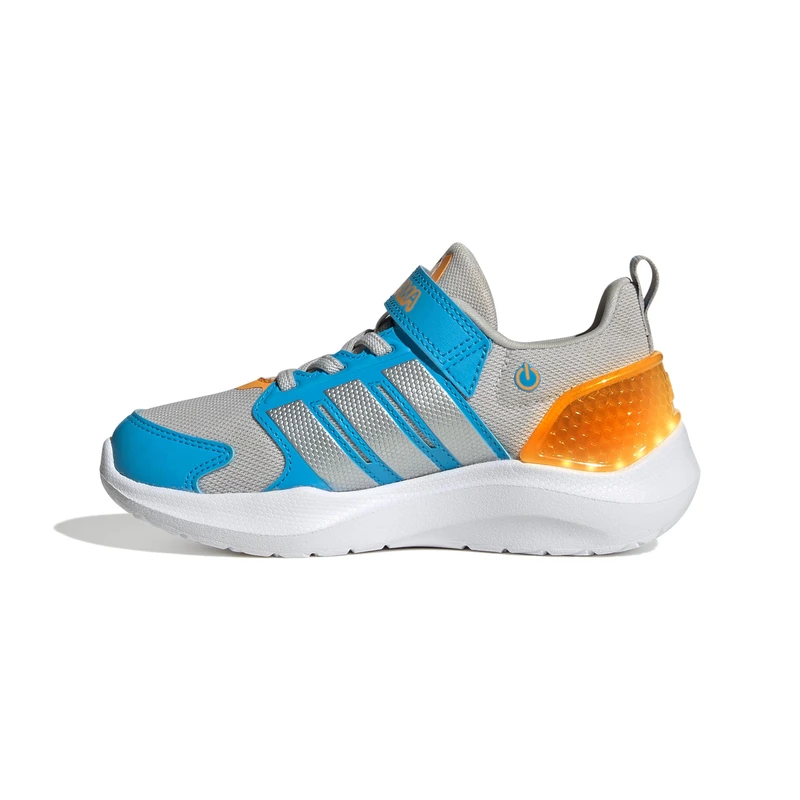 adidas Unisex Kids LIGHTORAMA Runner Shoes Children, Grey one/Matte Silver/Lucid Aquamarine, 12 UK Child