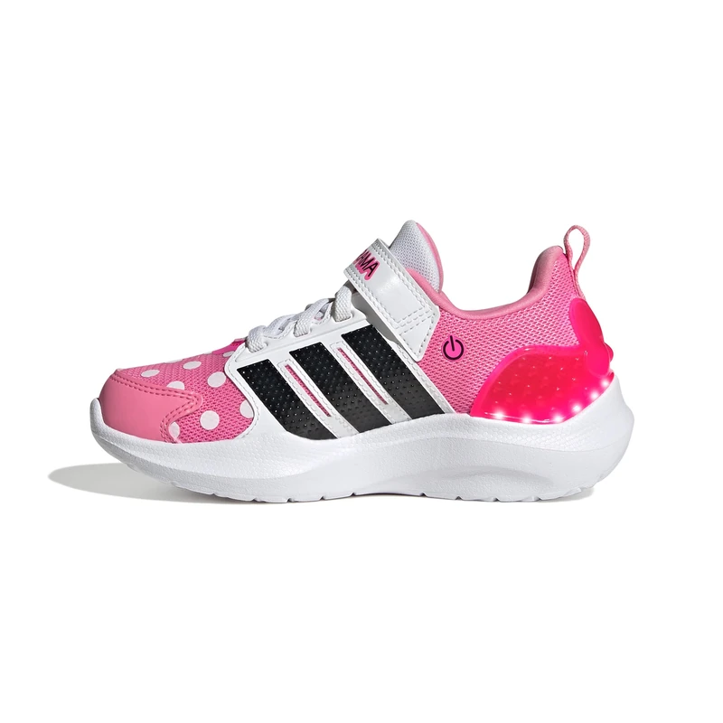 adidas Unisex Kids Disney Minnie Mouse Lightorama Runner Children Shoes, Bliss Pink/Core Black/Lucid Pink, 11.5 UK Child - Image 1
