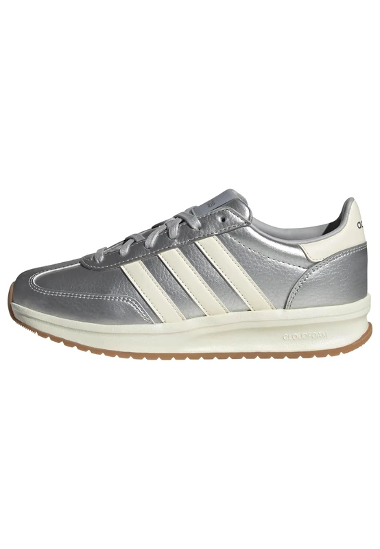 adidas Women's Run 70S 2.0 Shoes, Silver met./Off White/Grey Two, 9.5 UK
