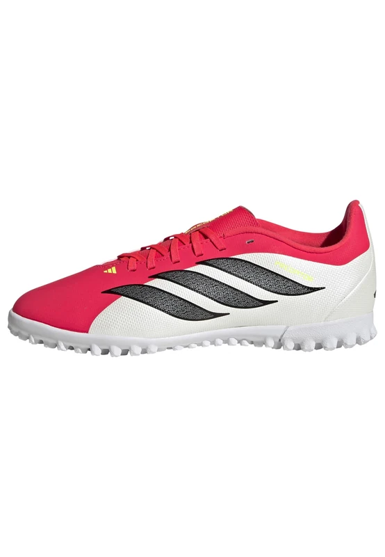 adidas Unisex Club Turf Football Shoes Kids, Lucid red/core Black/FTWR White, 4.5 UK - Image 1