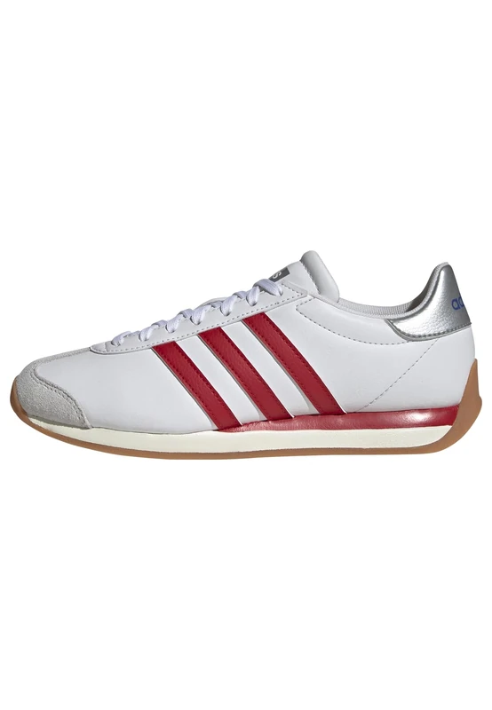 adidas Women's RUNVISTA Shoes, FTWR White/Better Scarlet/Matte Silver, 7 UK