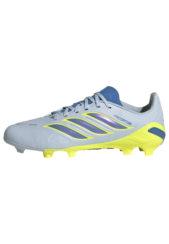 adidas Unisex League Firm Ground Football Boots Kids, Crystal Sky/ray Blue/Team Solar Yellow 2, 13 UK Child