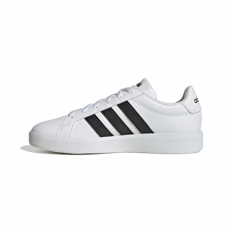 adidas Women's Grand Court Base 3.0 Shoes, FTWR White/Core Black/FTWR White, 3.5 UK