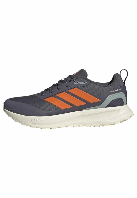 adidas Men's RUNFALCON 5 TR Running Shoes, Aurora Onix/Pure Orange/core Black, 6 UK