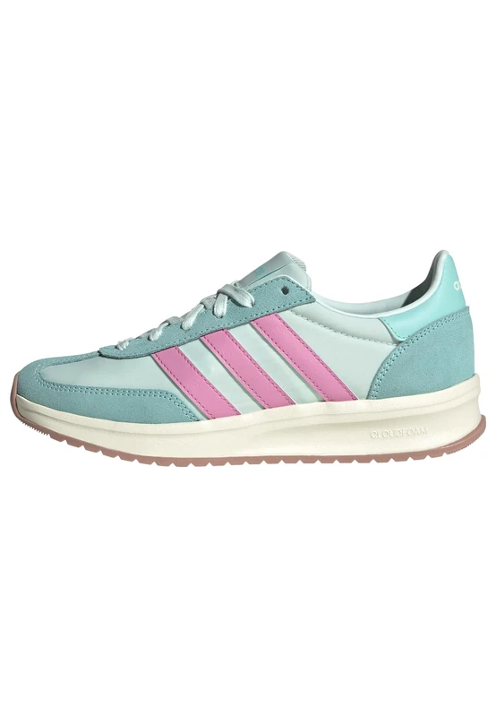 adidas Women's Run 70S 2.0 Shoes, Halo Mint/Bliss Pink/Off White, 8 UK