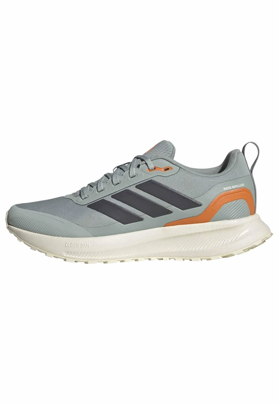 adidas Women's RUNFALCON 5 TR Running Shoes, Wonder Sage/Aurora Onix/Pure Orange, 5.5 UK