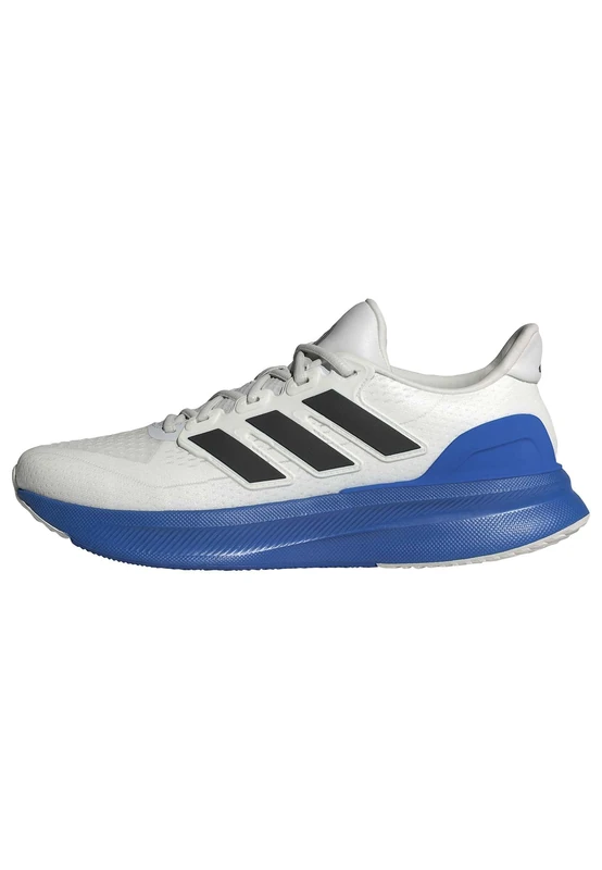 adidas Men's Ultrarun 5 Running Shoes, Crystal White/core Black/Blue, 6 UK