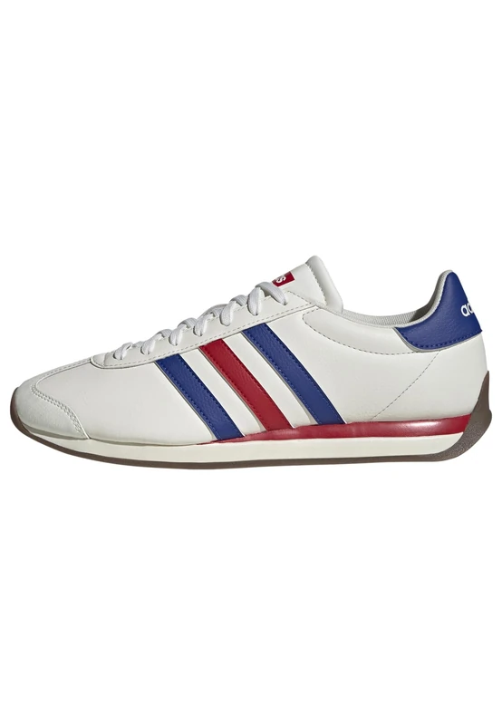 adidas Men's RUNVISTA Shoes, core White/Team Royal Blue/Better Scarlet, 8 UK