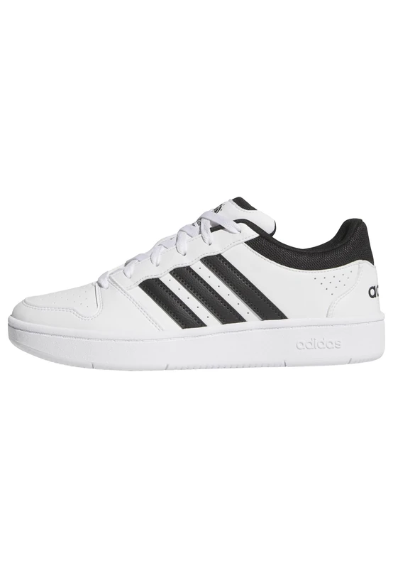 adidas Men's Hoops Classic Shoes, FTWR White/core Black/Orbit Grey, 4.5 UK