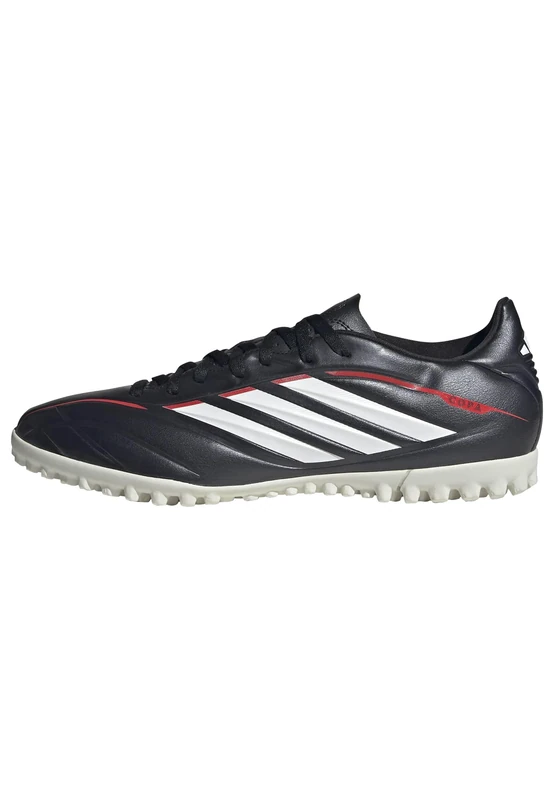 adidas Unisex COPA Pure IV Club Turf Football Shoes, core Black/FTWR White/Lucid red, 10.5 UK